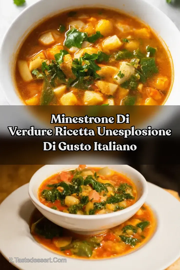 Minestrone di Verdure Ricetta UnEsplosione di Gusto Italiano