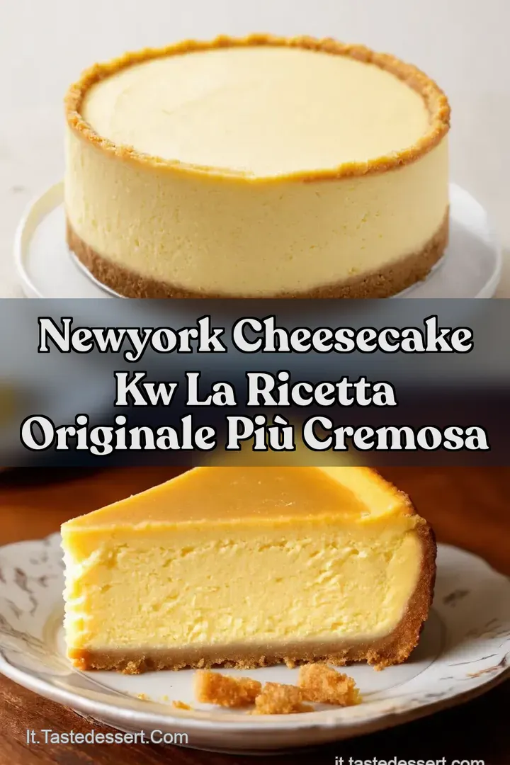 Newyork Cheesecake kw La Ricetta Originale pi&ugrave; Cremosa