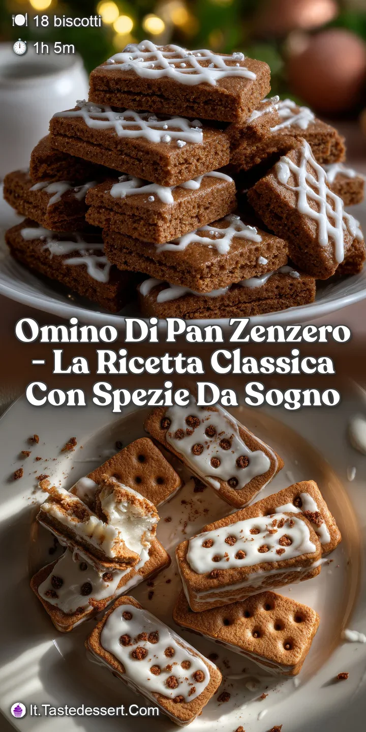 Omino di pan zenzero - La ricetta classica con spezie da sogno