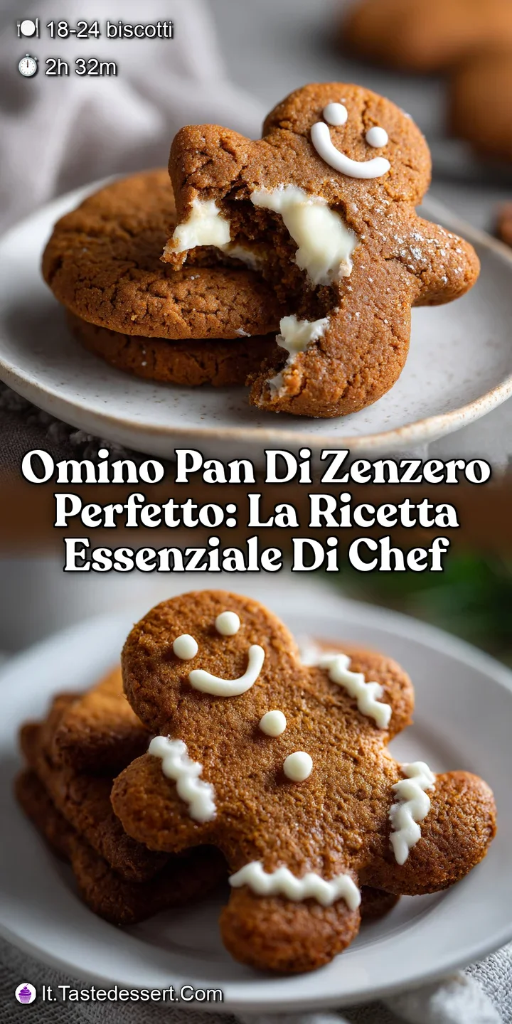 Omino Pan di Zenzero Perfetto: La Ricetta Essenziale di Chef