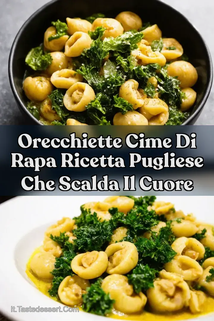 Orecchiette Cime di Rapa Ricetta Pugliese che Scalda il Cuore