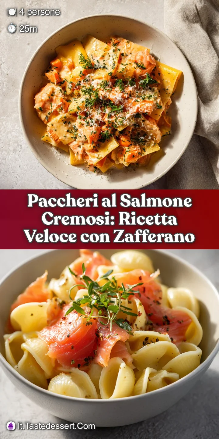 Close-up capturing the rich texture of pasta and creamy salmon sauce. Shavings of parmesan add a salty, savory, inviting d...
