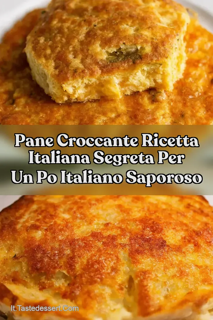 Pane Croccante Ricetta Italiana Segreta per un Po Italiano Saporoso