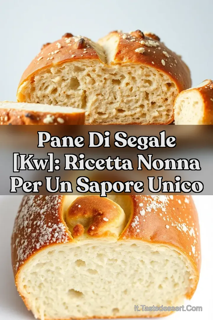 Pane di Segale [kw]: Ricetta Nonna Per Un Sapore Unico