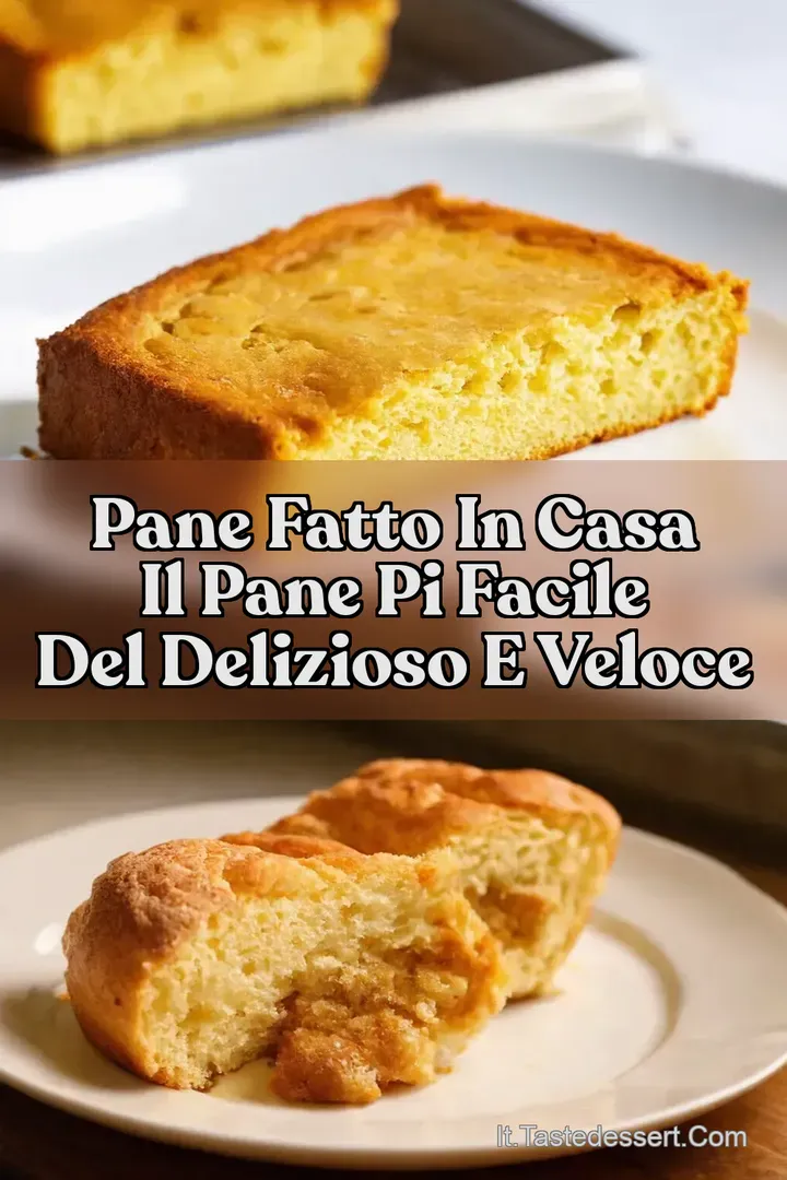 Pane Fatto in Casa Il PANE pi FACILE del delizioso e veloce
