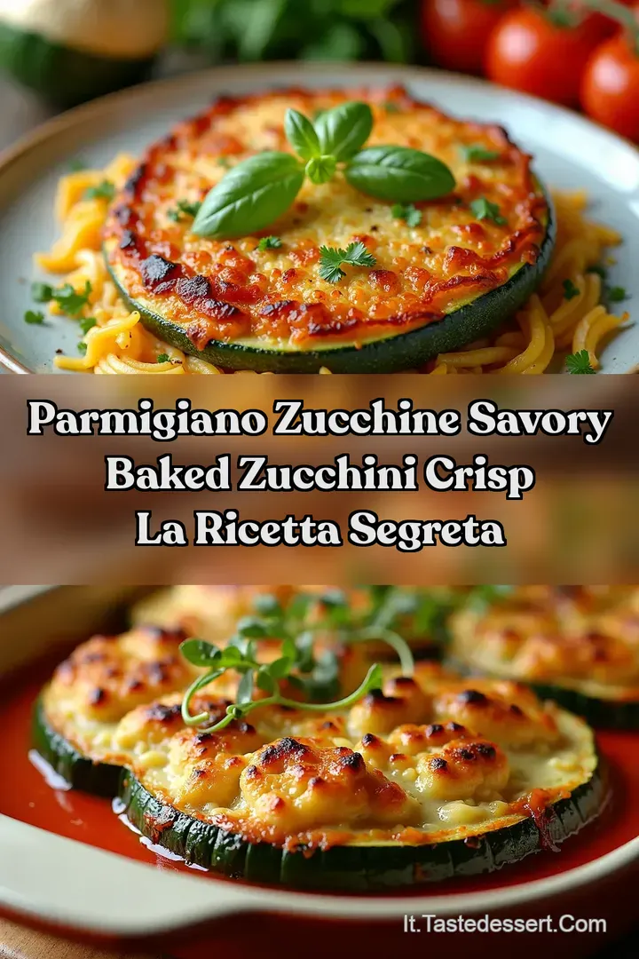 Parmigiano Zucchine Savory Baked Zucchini Crisp La Ricetta Segreta