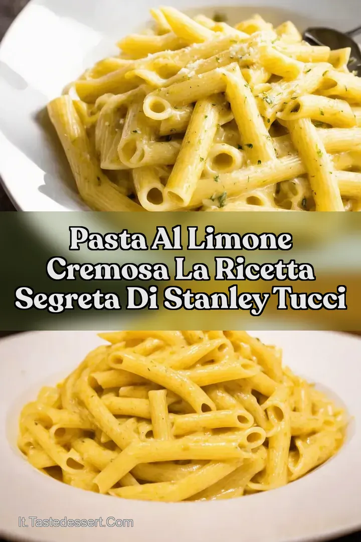 Pasta al Limone Cremosa La Ricetta Segreta di Stanley Tucci