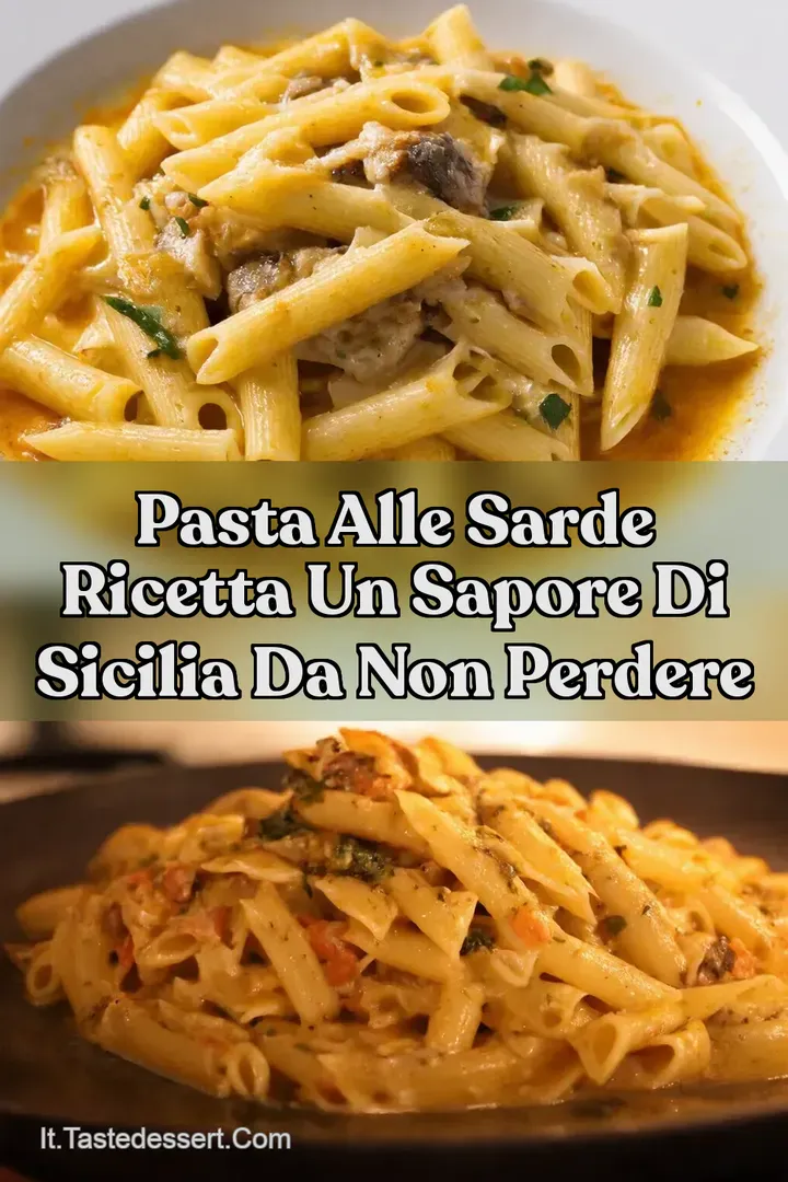 Pasta alle Sarde Ricetta Un Sapore di Sicilia Da Non Perdere