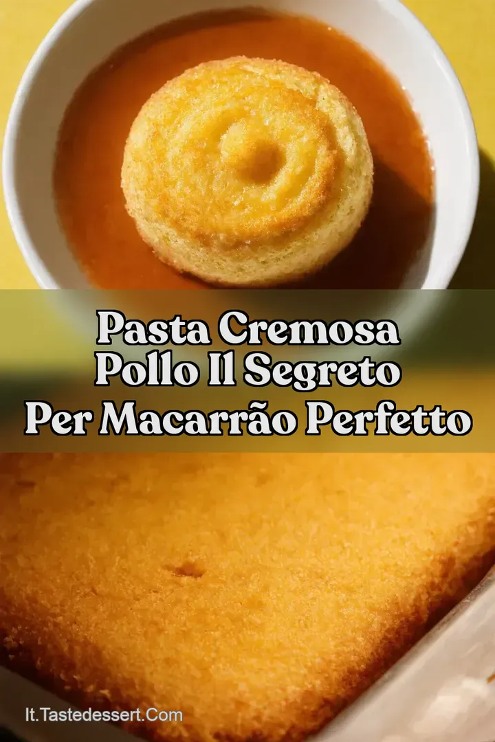 Pasta Cremosa Pollo Il Segreto per Macarr&atilde;o Perfetto