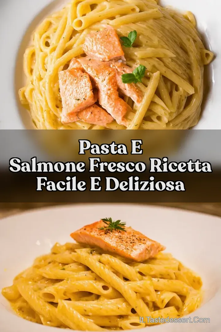 Pasta e Salmone Fresco Ricetta Facile e Deliziosa