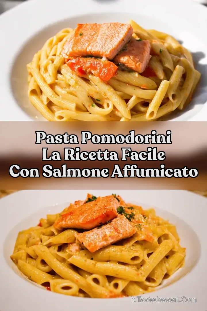 Pasta Pomodorini La Ricetta Facile con Salmone Affumicato