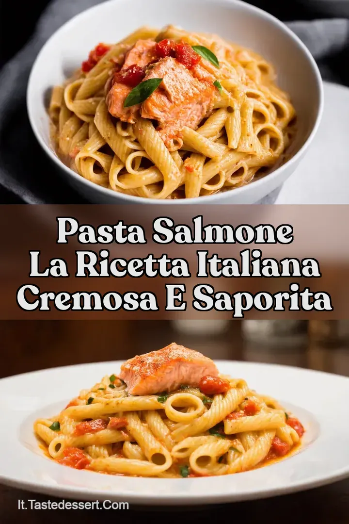 Pasta Salmone La Ricetta Italiana Cremosa e Saporita