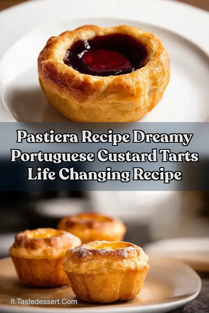 Pastiera Recipe Dreamy Portuguese Custard Tarts Life Changing Recipe