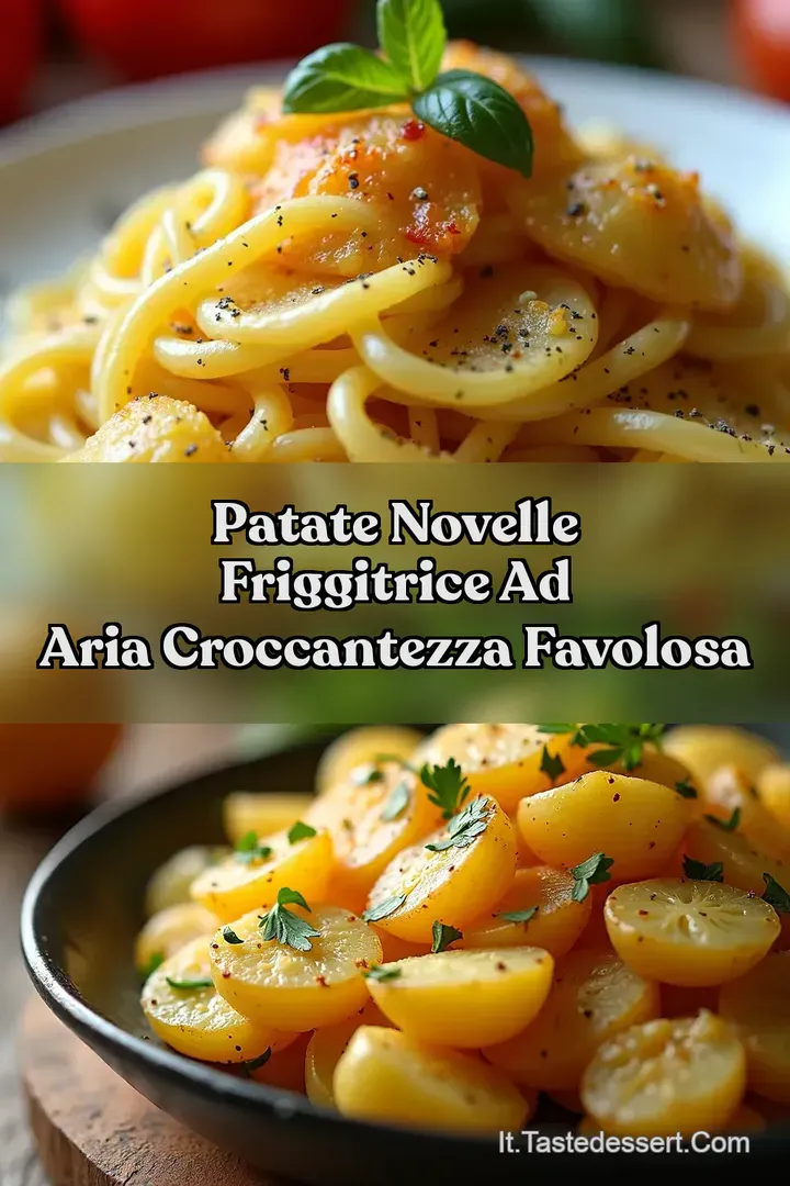 Patate Novelle Friggitrice ad Aria Croccantezza Favolosa