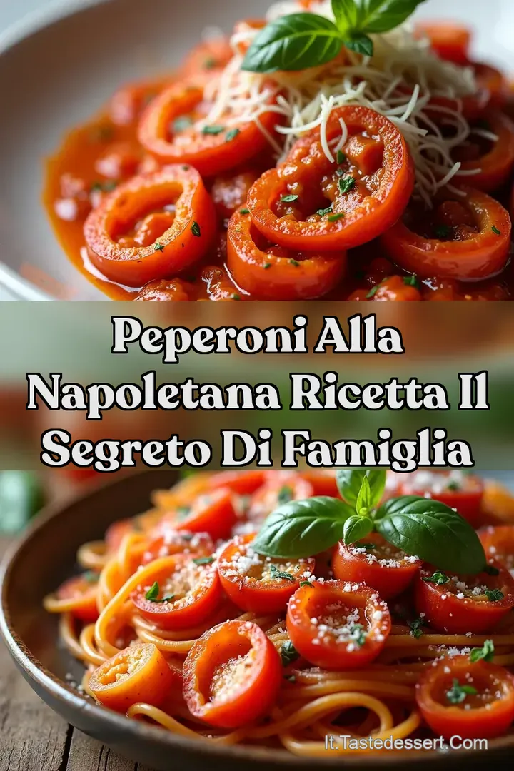 Peperoni alla Napoletana Ricetta Il Segreto di Famiglia