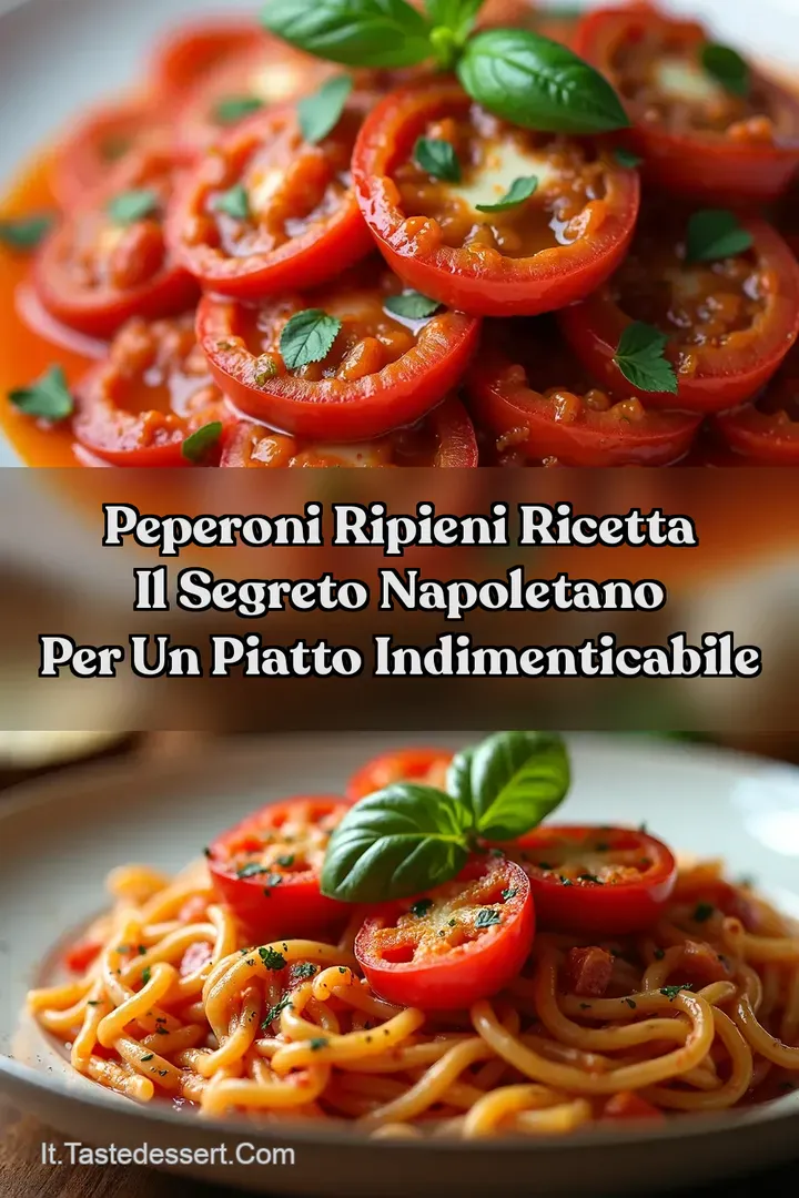 Peperoni Ripieni Ricetta Il Segreto Napoletano per un Piatto Indimenticabile
