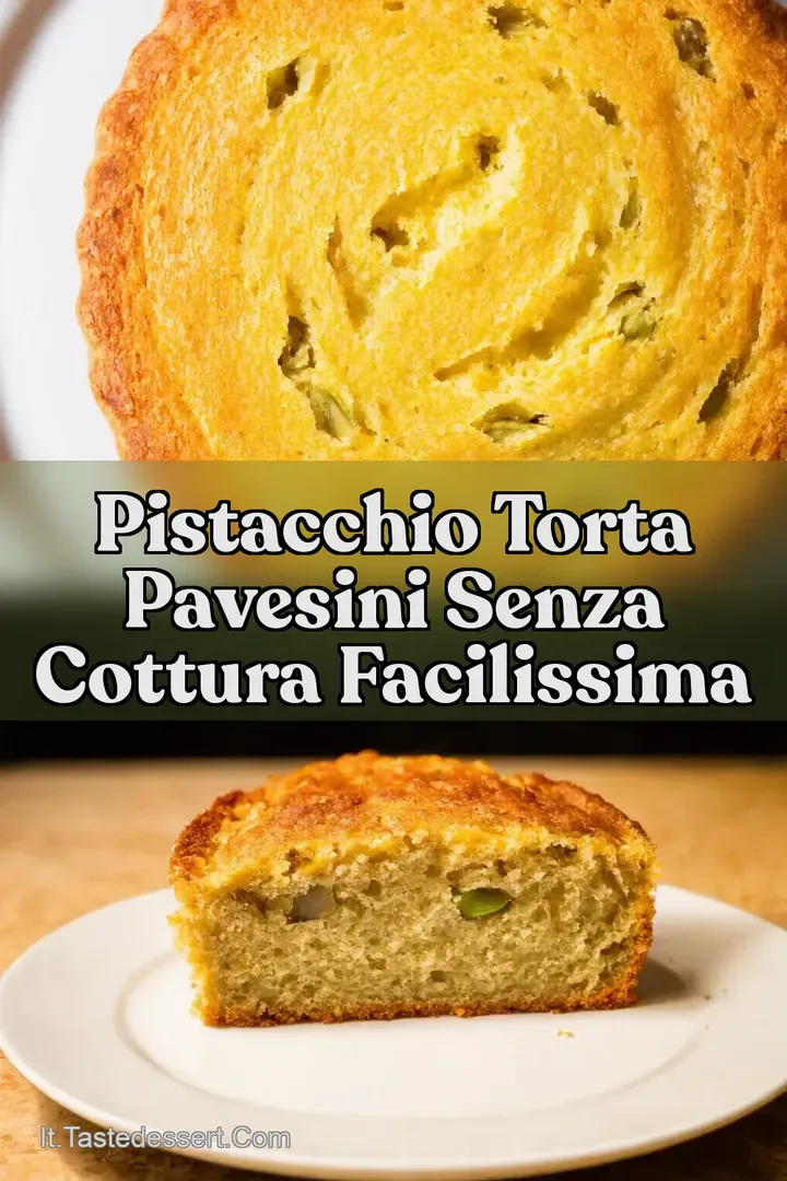 Pistacchio Torta Pavesini Senza Cottura Facilissima