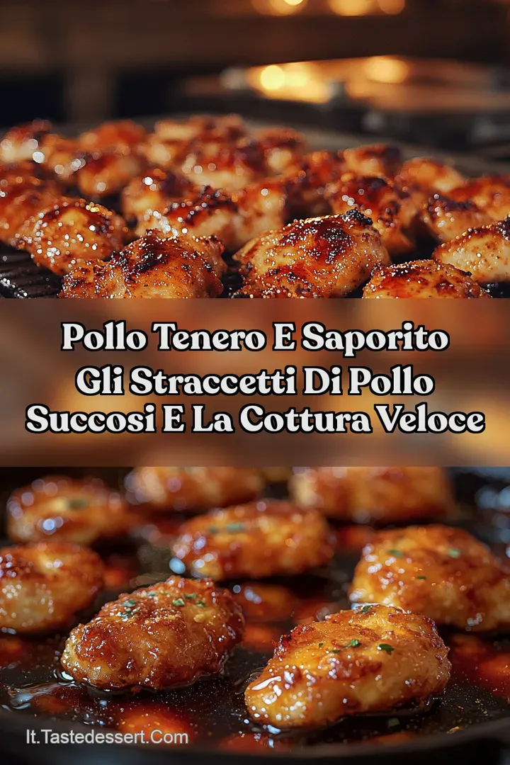 Pollo Tenero e Saporito Gli Straccetti di pollo Succosi e la Cottura Veloce