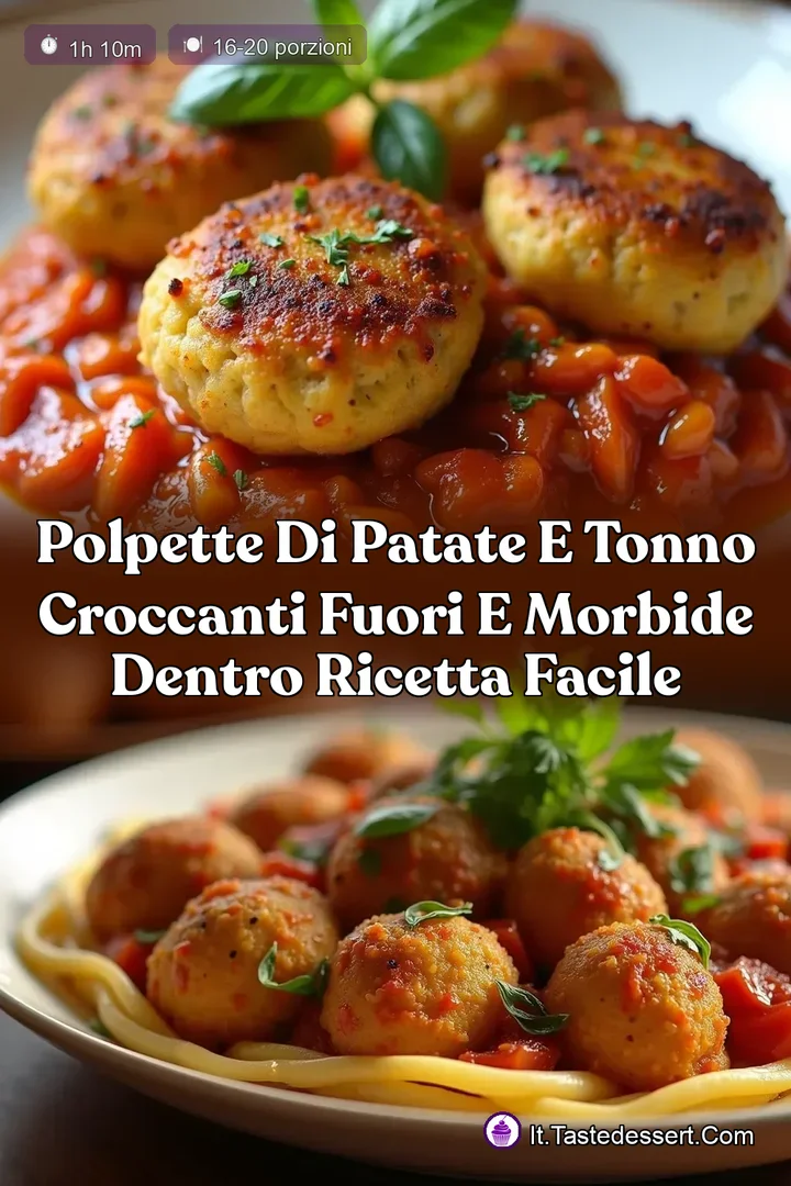 Polpette di Patate e Tonno Croccanti Fuori e Morbide Dentro Ricetta Facile