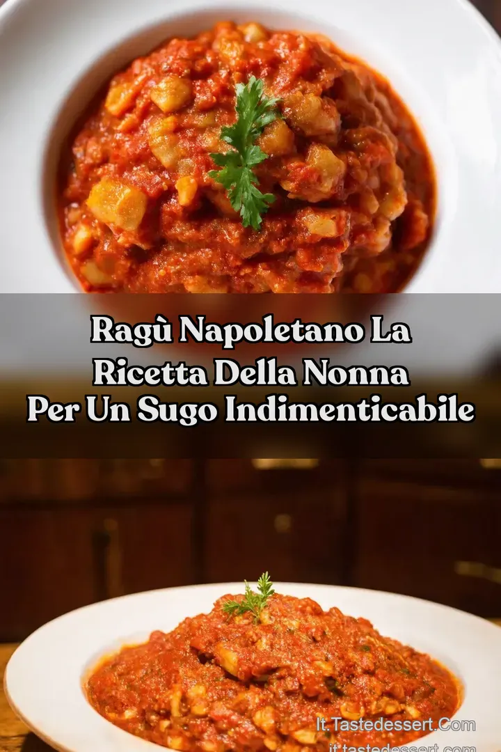 Rag&ugrave; Napoletano La Ricetta della Nonna per un Sugo Indimenticabile