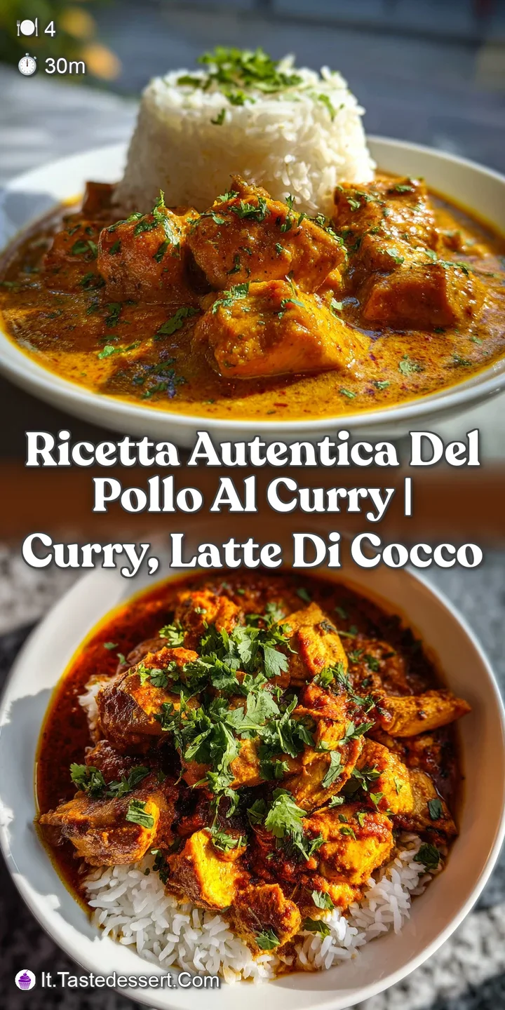 Close-up of creamy chicken curry, glistening with oil and spices. Tender chicken pieces promise a fragrant and velvety bite.