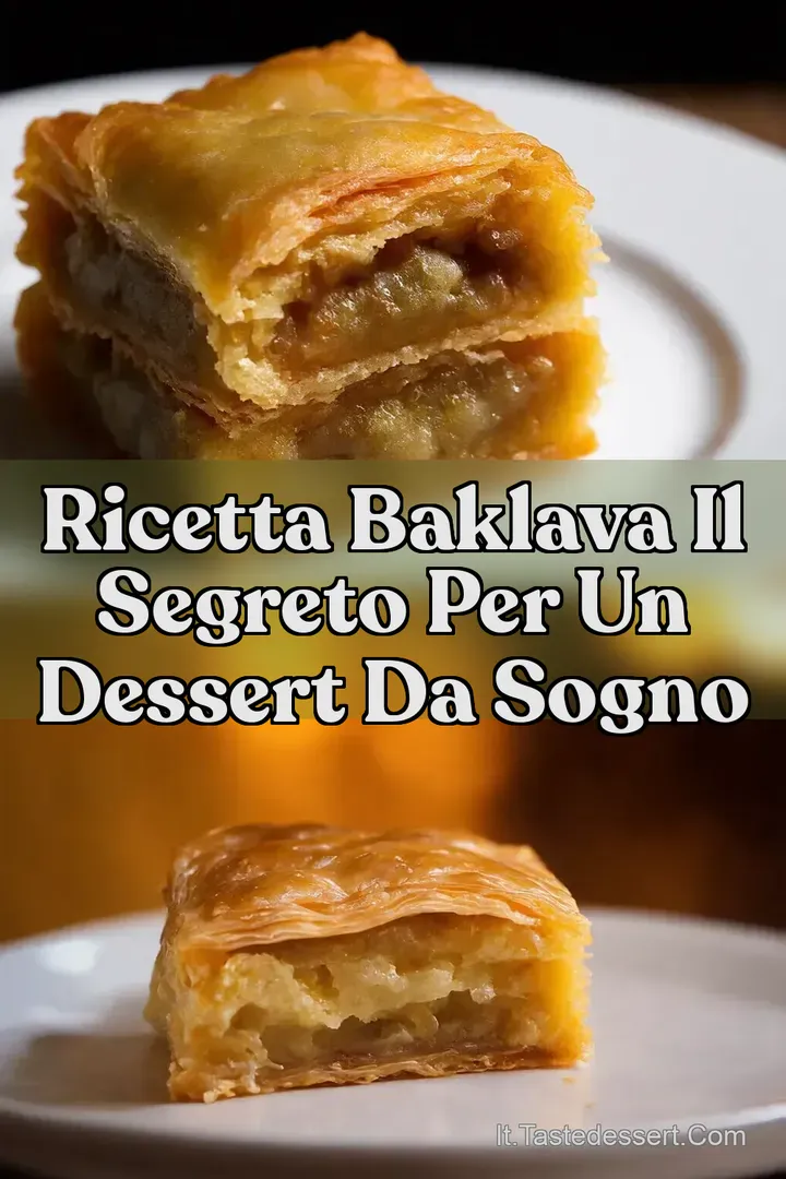 Ricetta Baklava Il Segreto per un Dessert da Sogno