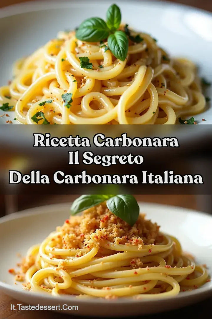 Ricetta Carbonara Il Segreto della Carbonara Italiana