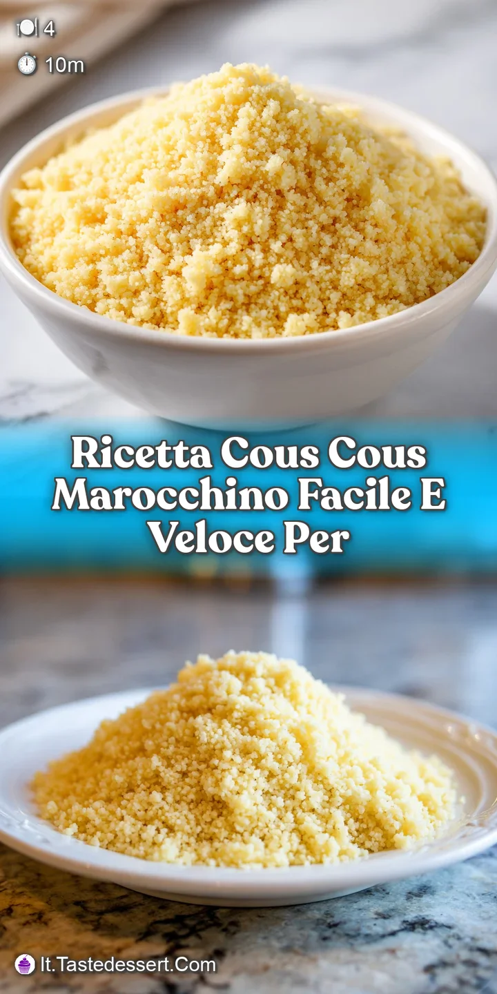 Close-up of fluffy couscous, revealing the textures of plump raisins and diced zucchini, glistening from the light.