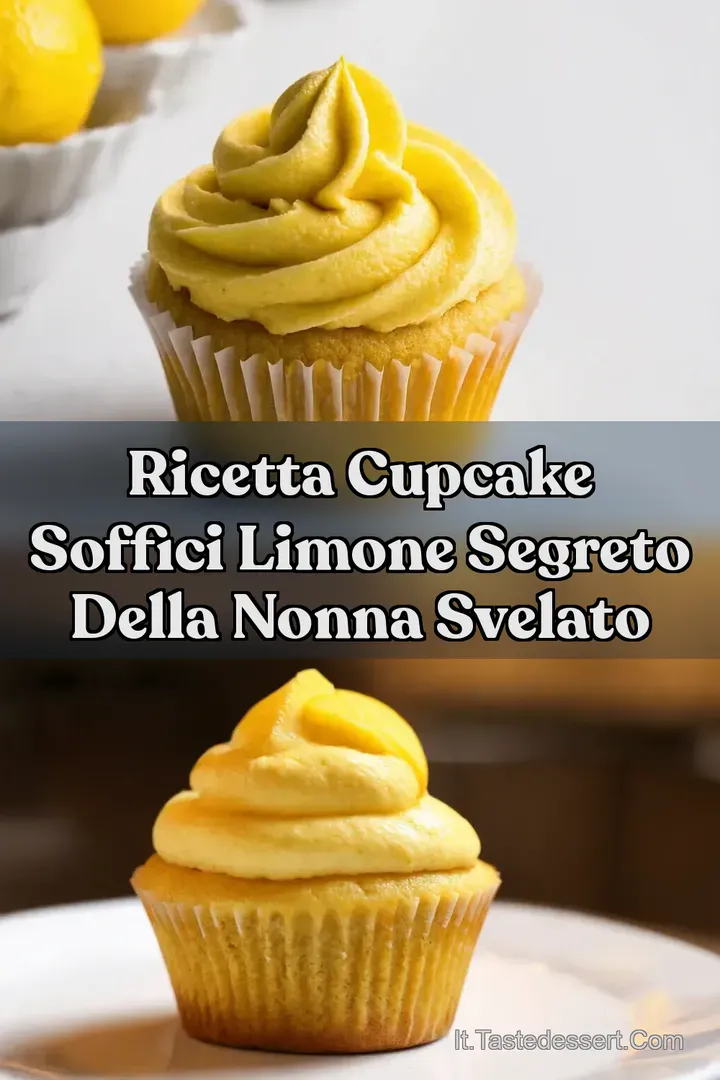 Ricetta Cupcake Soffici Limone Segreto Della Nonna Svelato