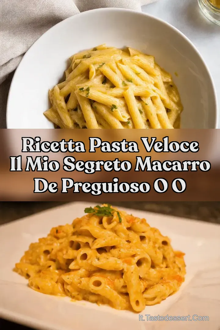 Ricetta Pasta Veloce Il Mio Segreto MACARRO DE PREGUIOSO o o
