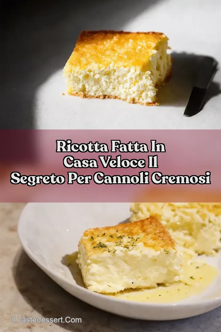 Ricotta Fatta in Casa Veloce Il Segreto per Cannoli Cremosi