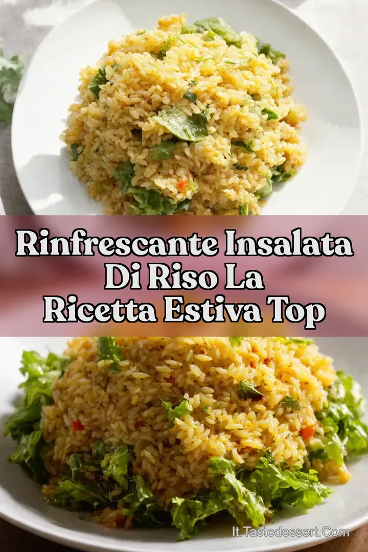 Rinfrescante insalata di riso La ricetta estiva top