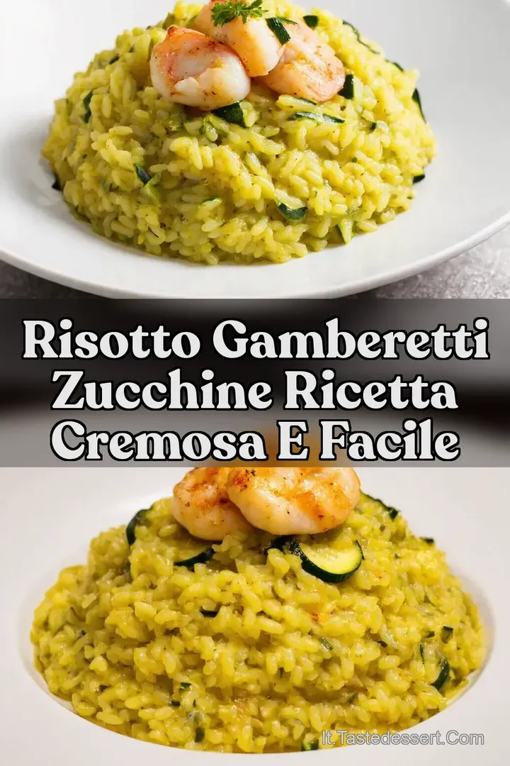 Risotto Gamberetti Zucchine Ricetta Cremosa e Facile