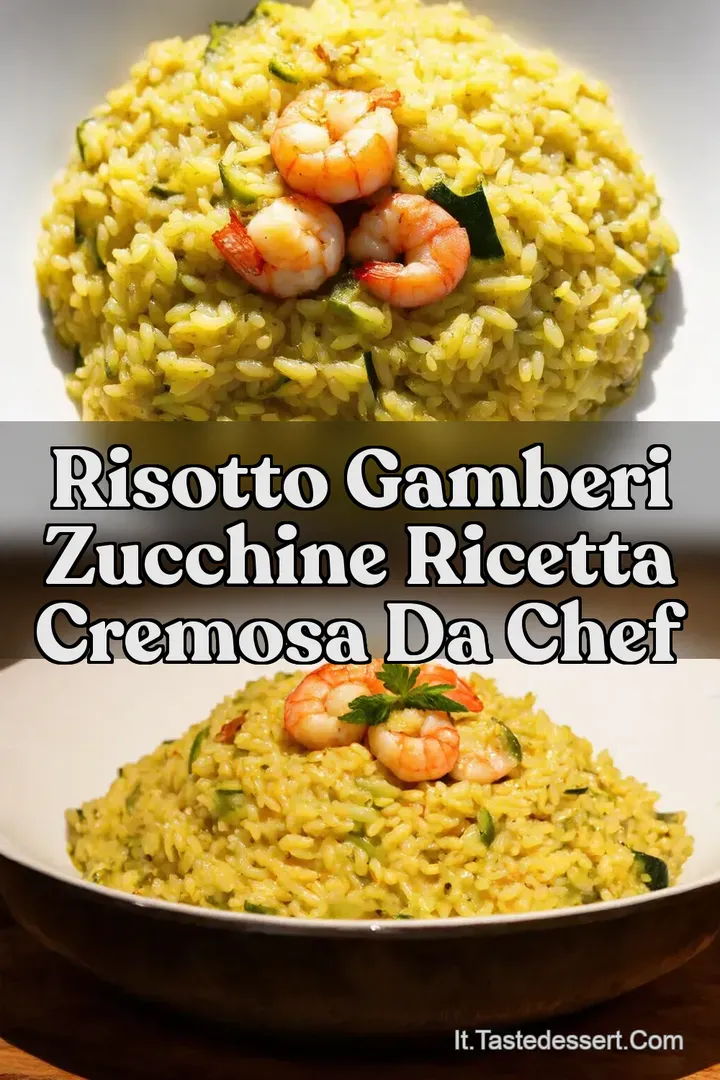 Risotto Gamberi Zucchine Ricetta Cremosa da Chef