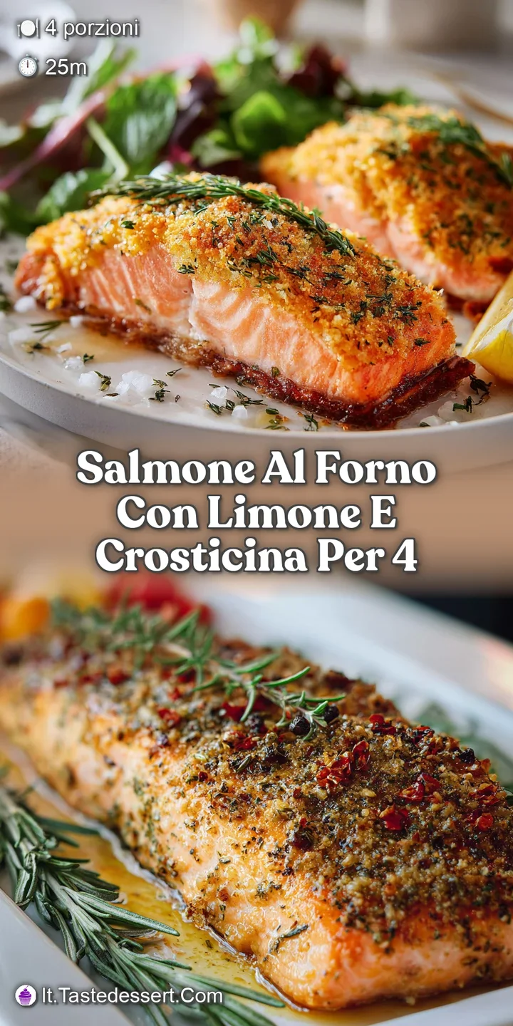 Close-up of moist, tender salmon with herbs, showcasing the browned, flaky texture and juicy lemon accents.