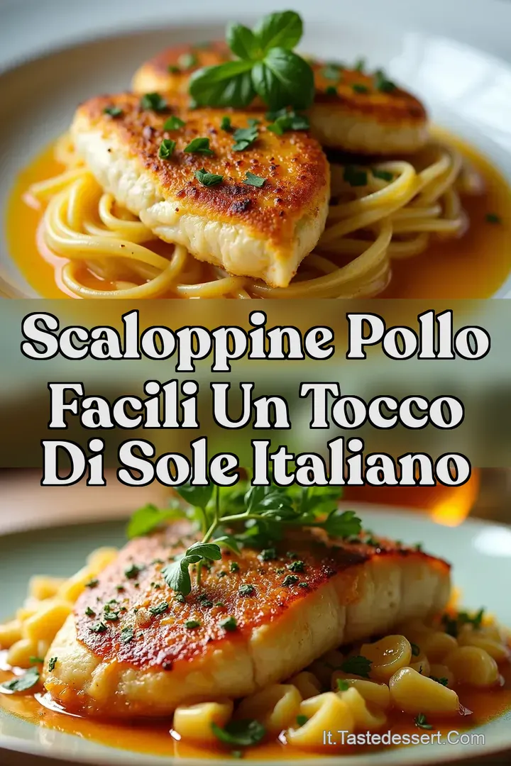 Scaloppine Pollo Facili Un Tocco di Sole Italiano