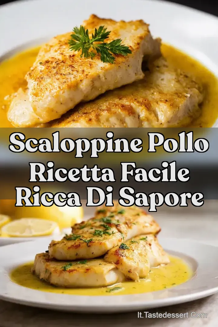 Scaloppine Pollo Ricetta Facile Ricca di Sapore