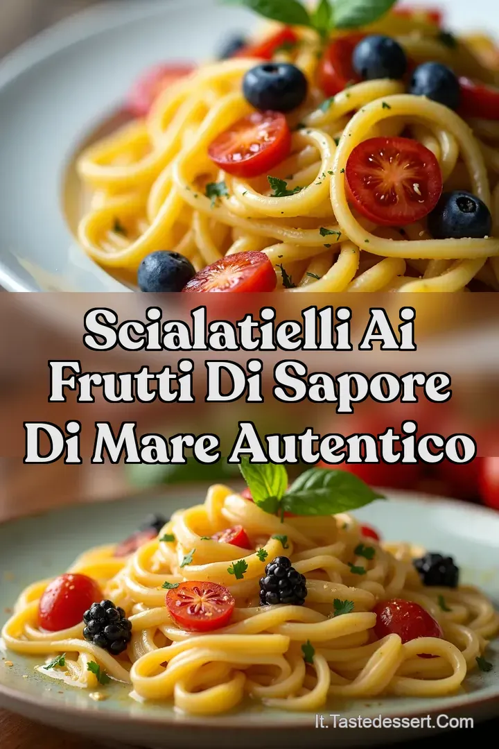 Scialatielli ai Frutti di Sapore di Mare Autentico