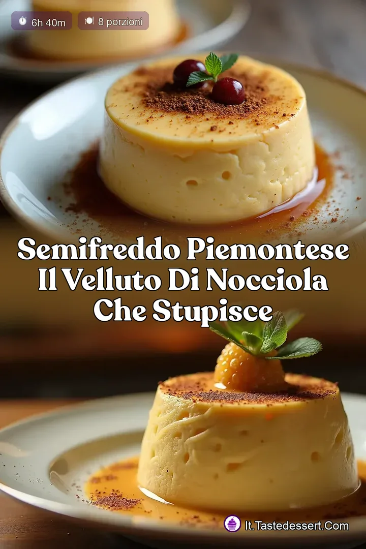 Semifreddo Piemontese Il Velluto di Nocciola che Stupisce