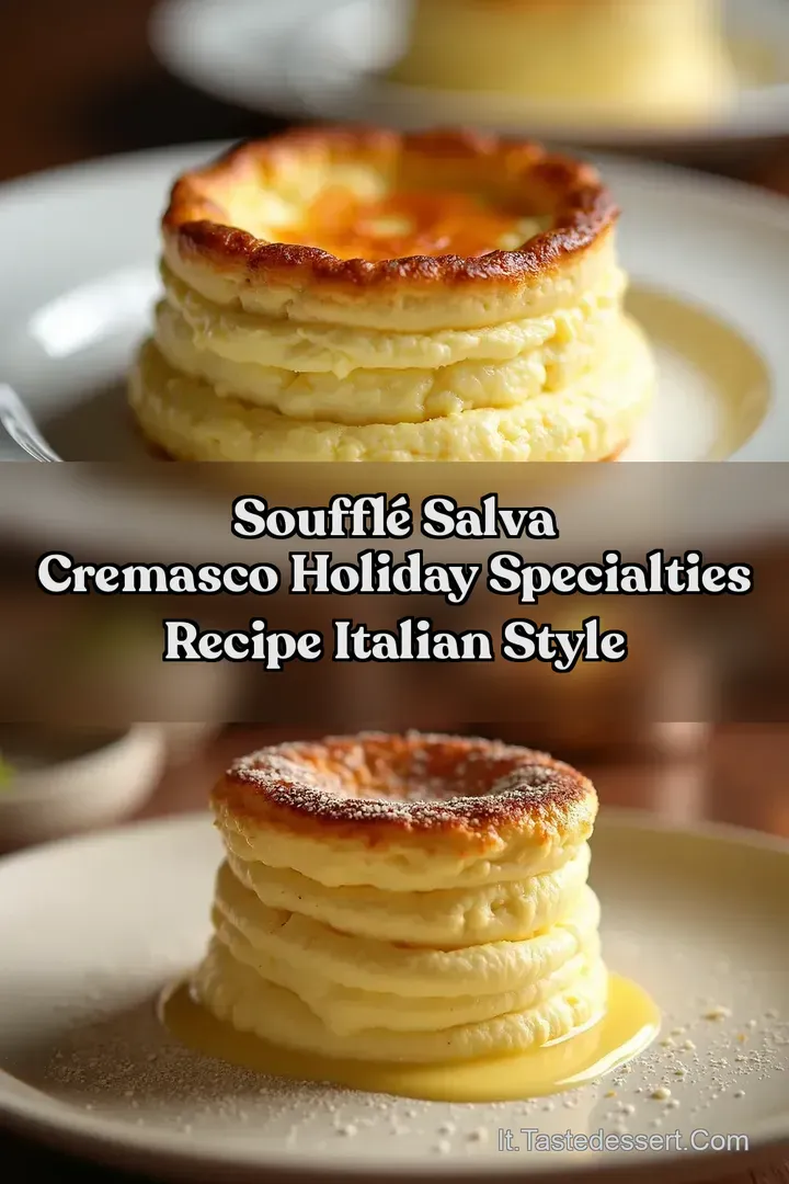 Souffl&eacute; Salva Cremasco Holiday Specialties Recipe Italian Style