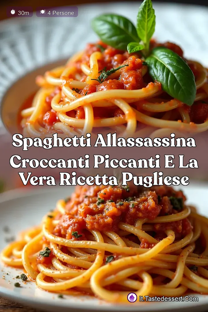 Spaghetti allAssassina Croccanti Piccanti e la Vera Ricetta Pugliese
