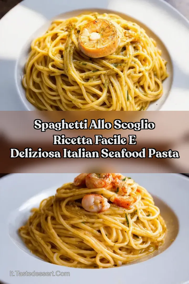 Spaghetti allo Scoglio Ricetta Facile e Deliziosa Italian Seafood Pasta