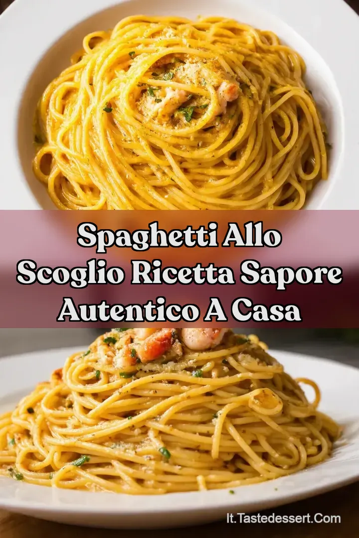 Spaghetti allo Scoglio Ricetta Sapore Autentico a Casa