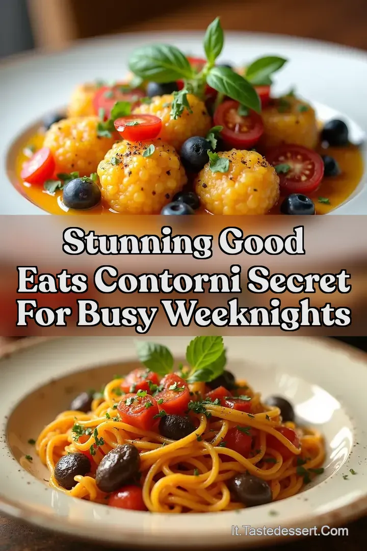 Stunning Good Eats Contorni Secret for Busy Weeknights