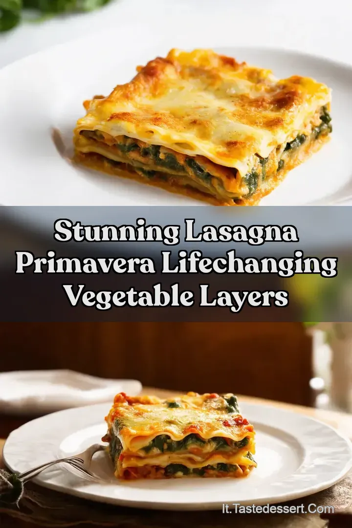 Stunning Lasagna Primavera LifeChanging Vegetable Layers
