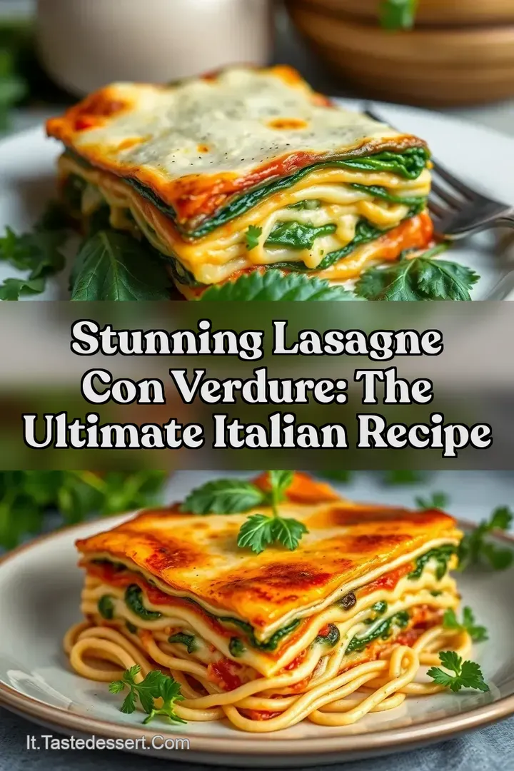 Stunning Lasagne con Verdure: The Ultimate Italian Recipe