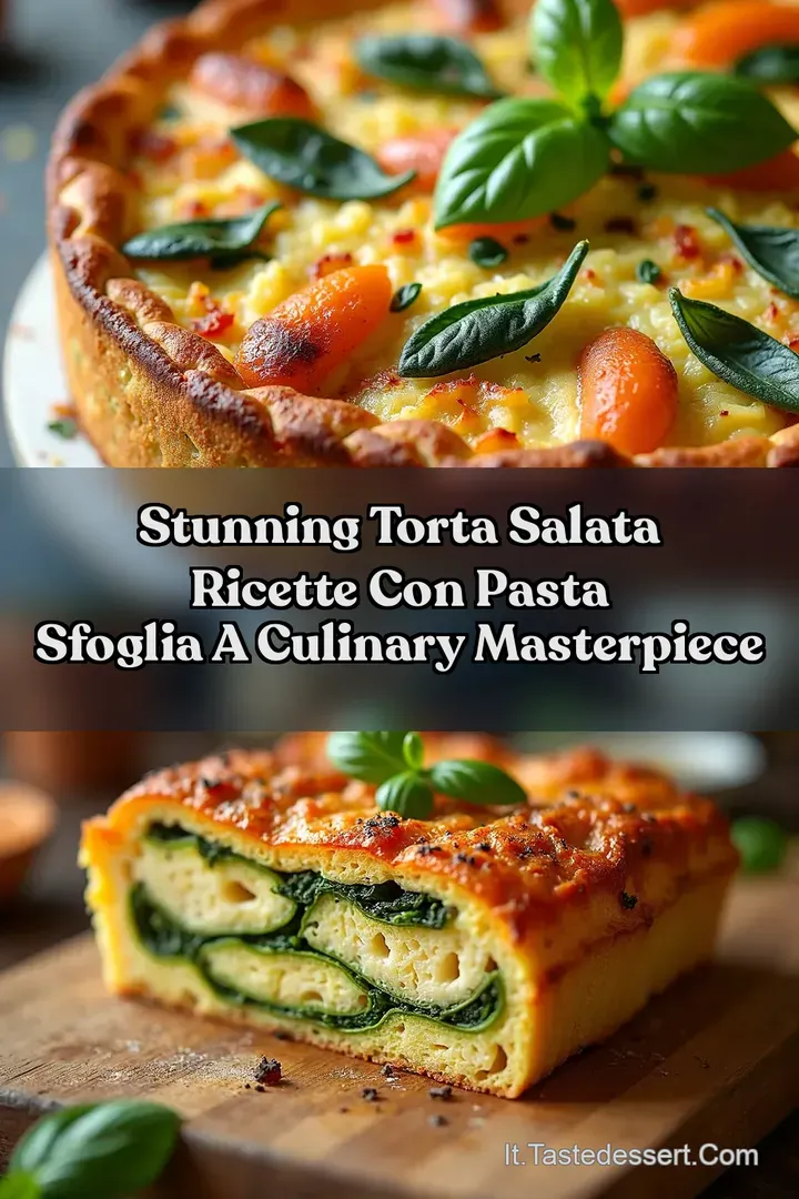 Stunning Torta Salata Ricette con Pasta Sfoglia A Culinary Masterpiece