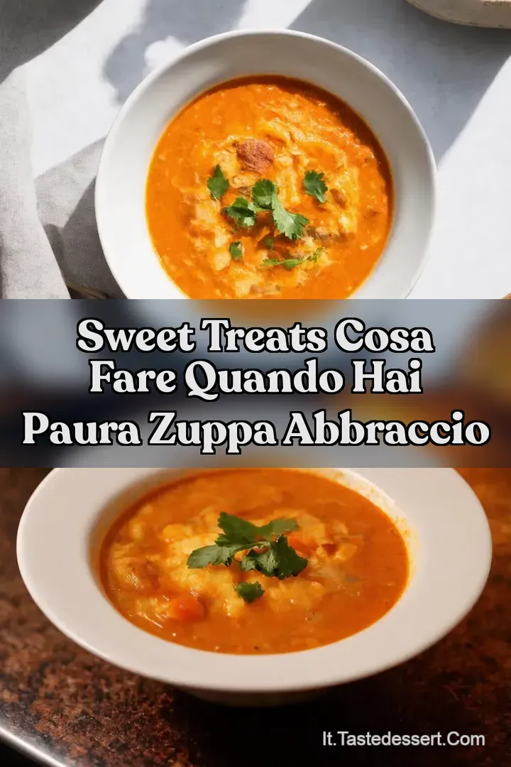 Sweet Treats Cosa Fare Quando Hai Paura Zuppa Abbraccio