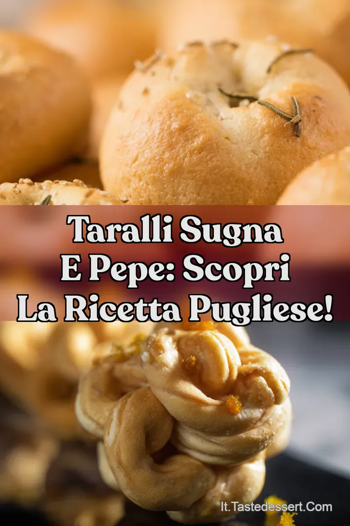 Taralli Sugna e Pepe: Scopri la Ricetta Pugliese!