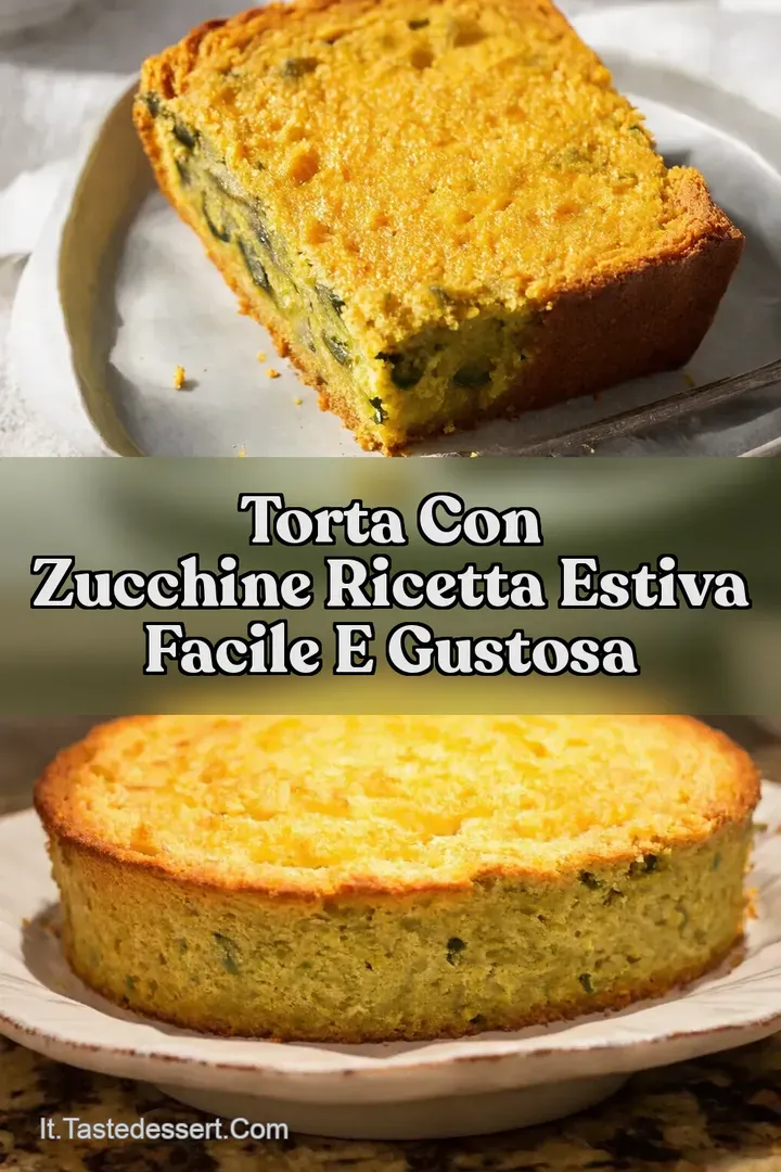 Torta con Zucchine Ricetta Estiva Facile e Gustosa